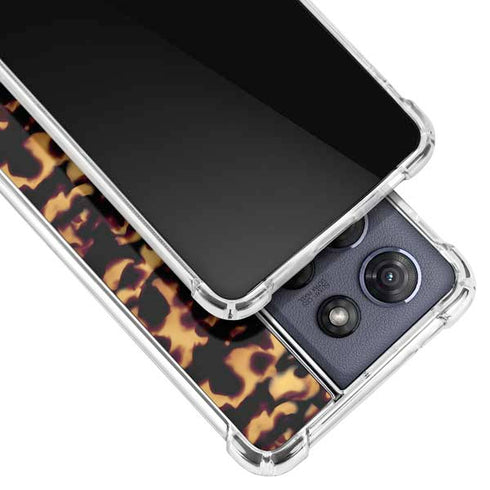 Tortoise Shell Moto G Power 5G (2025) Clear Case